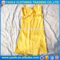 High quality lady silk night gown bales of mixed used clothing